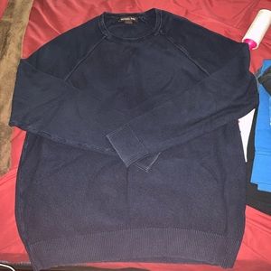 Navy Michael Kors Crewneck Sweater Large